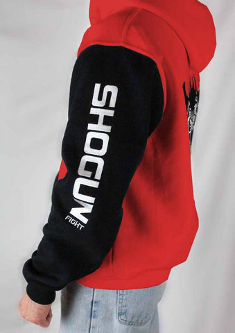 Shogun Logo 'Red Panda' Zipper Hoodie - Shogun Fight Apparel