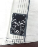 Shogun jiu jitsu gi collar label detail