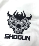Shogun Kanji Cool Embroidery detail on BJJ gi