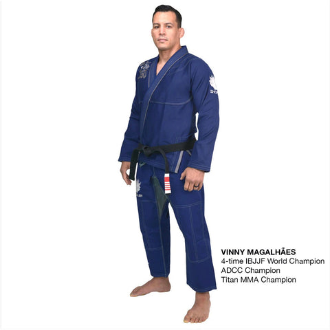 Shogun 'Kanji' Ultra-Light Blue and Silver BJJ Gi