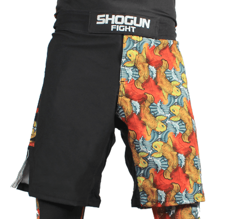 Shogun Koi - BJJ, MMA Shorts - Shogun Fight Apparel