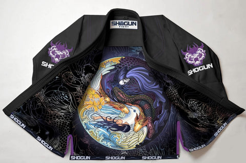 'Shogun Tao' premium Shogun Fight BJJ Gi - Black - Shogun Fight Apparel