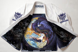 Shogun Tao White BJJ Gi with rashguard liner